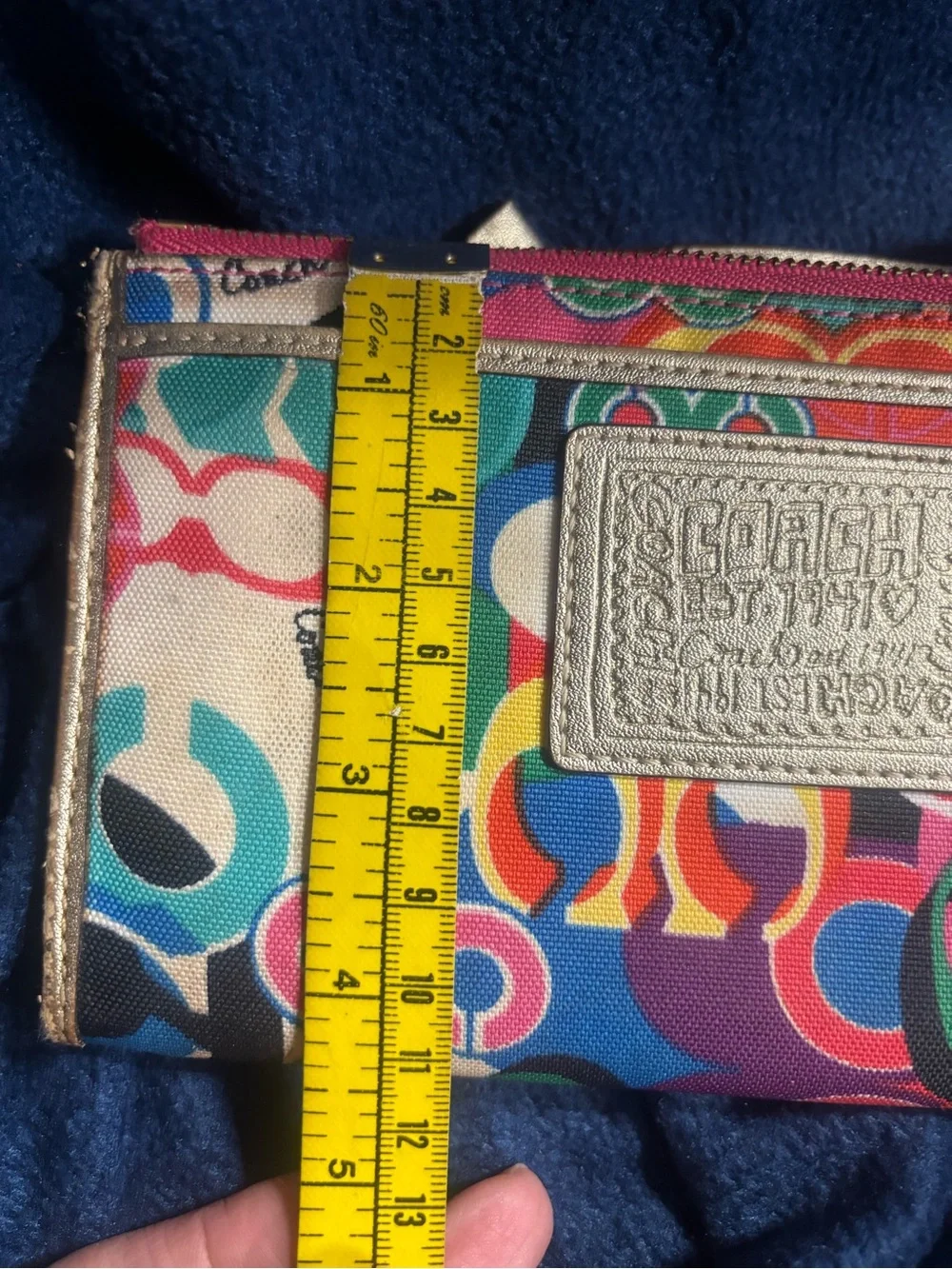 Coach Multicolor Poppy Wristlet